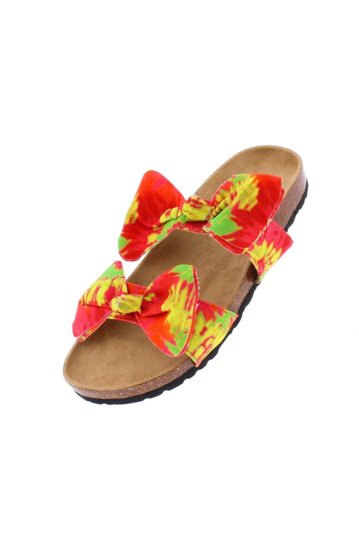 Dual Knotted Tie Dye Sandal - Size 8