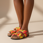 Dual Knotted Tie Dye Sandal - Size 8