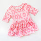 XOXO 3/4 Sleeve Twirl Bodysuit