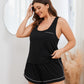 “Bedtime” Shorts Lounge Set