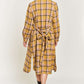 “Plaid Out” Dress