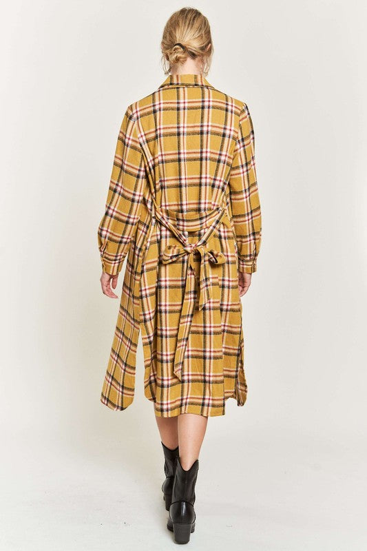 “Plaid Out” Dress