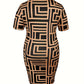 Sweetheart Neck Short Sleeve Mini Dress