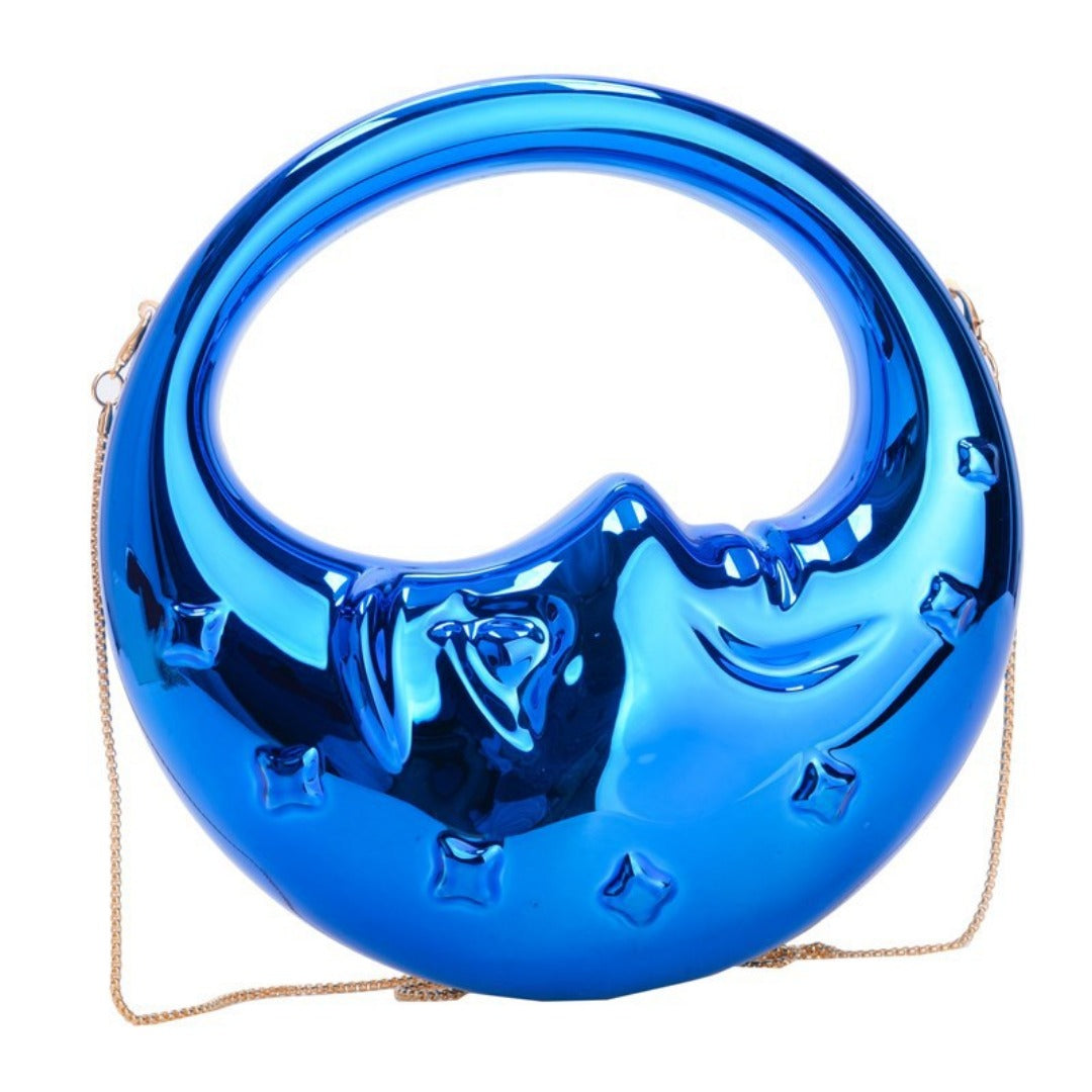 Acrylic Moon Shaped Bag