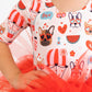 Puppy Love 3/4 Sleeve Tutu Leotard