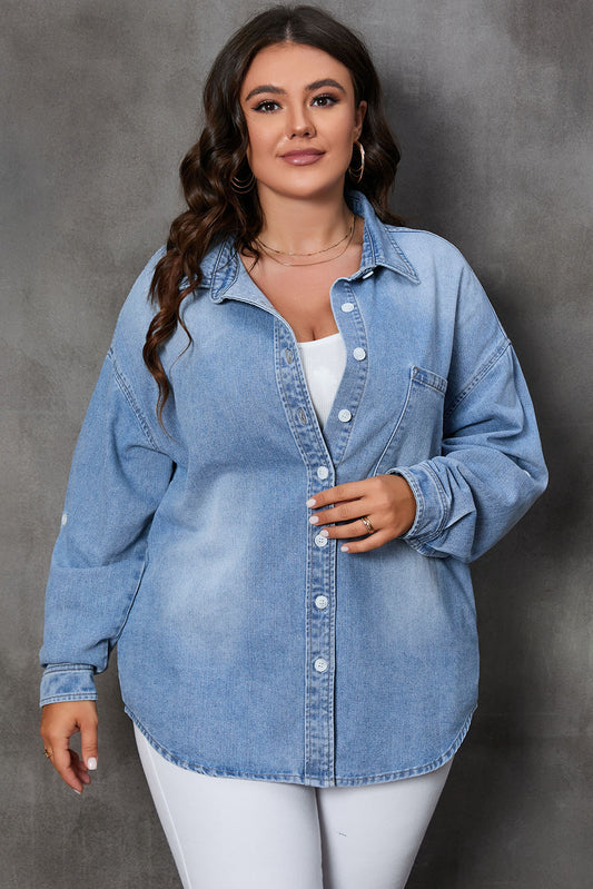 “Better Than” Denim Top