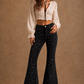 Starlit Glam Bell Bottom Jean