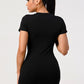 Eagle Ride Chain Lace Up Front Dress
