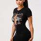 Eagle Ride Chain Lace Up Front Dress