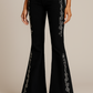 Midnight Rodeo Rhinestone Flare Jeans