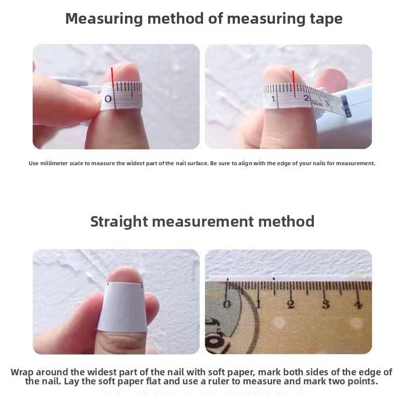 Handmade Nail Wear Nail Art Reusable Press on Nails False Nails