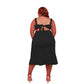 Solid Casual Midi Dress
