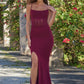 Naomi Corset Gown - Mulberry