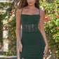 Naomi Corset Gown - Emerald