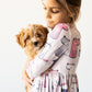Puppy Party Pocket Twirl Dress