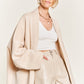 “Wine Down Wednesday” Oversized Knit Cardigan