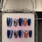Handmade press on nails fake nails removable