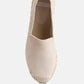 Ellerie Soft Suede Flatform Heel Espadrilles