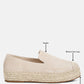 Ellerie Soft Suede Flatform Heel Espadrilles
