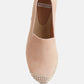 Ellerie Soft Suede Flatform Heel Espadrilles