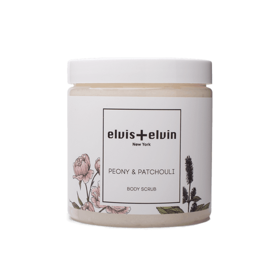 Peony & Patchouli Body Scrub with Dead Sea Salt 300ml