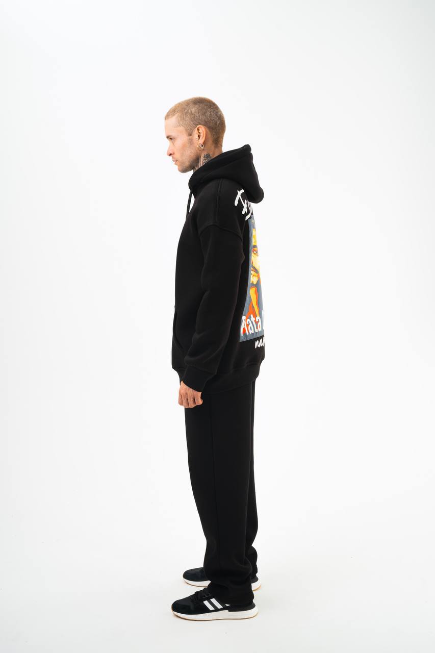 Oversize 'Escobar' Graphic Hoodie - Streetwear Hooded Sweatshirt 'Plata o Plomo'