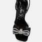 Etherium Bow With Heeled Sandals