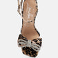 Etherium Bow With Heeled Sandals