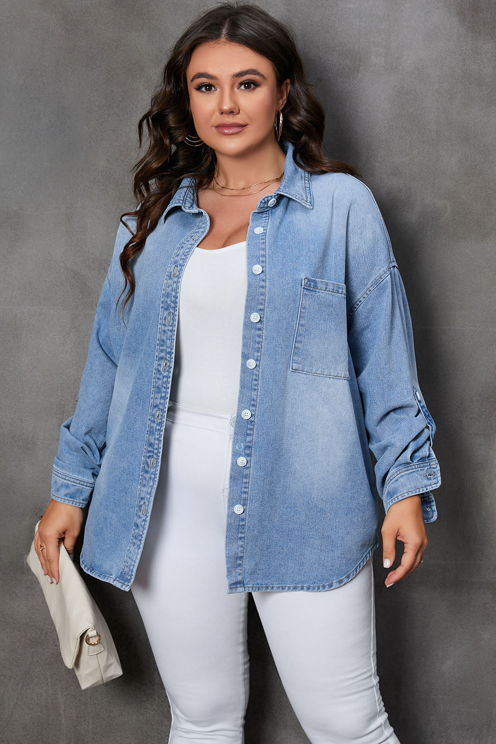 “Better Than” Denim Top