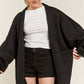 “Wine Down Wednesday” Oversized Knit Cardigan