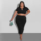 “Madam Majestic” Skirt Set