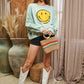“Just, Smile.” Crop Top
