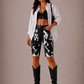 Rodeo Capri Short in Black