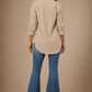 Corduroy Shirt in Khaki