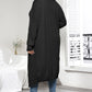 Open Front Long Sleeve Cardigan
