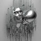 Metal Statue Art Canvas