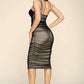 Curve Hugging Bodycon Midi Dress