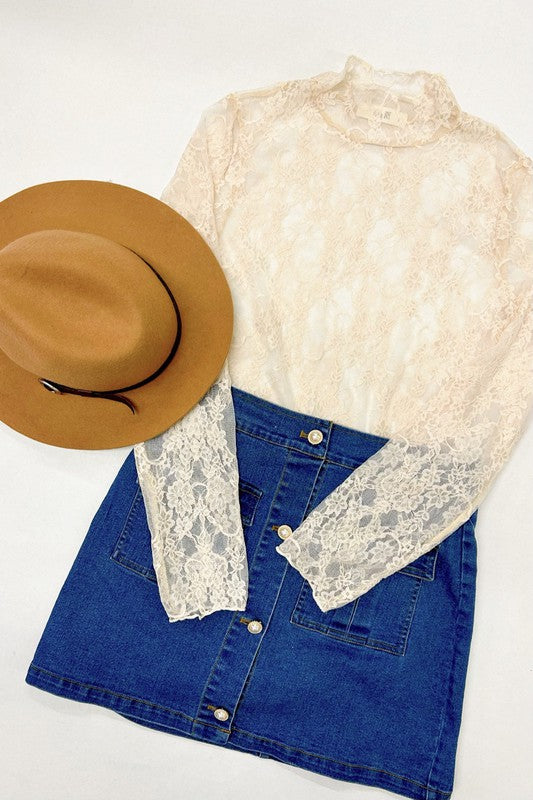 “Miss Floral” Print Top