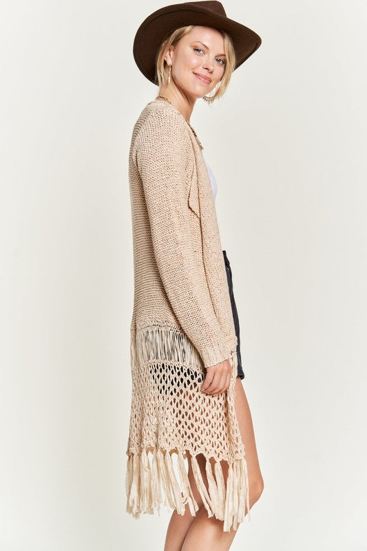 “BE FREE” CARDIGAN