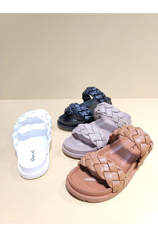 “2 Twisted” Sandals