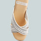 Finley Raffia High Block Heel Clogs