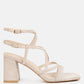 Fiorella Strappy Block Heel Sandals