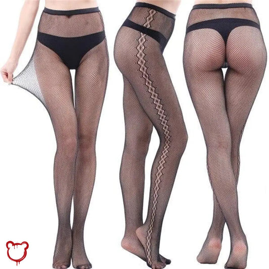 “Show Off” Fishnet Patterned Tights