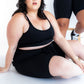Light Support Bra - Black