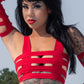 Cage Bra - cotton