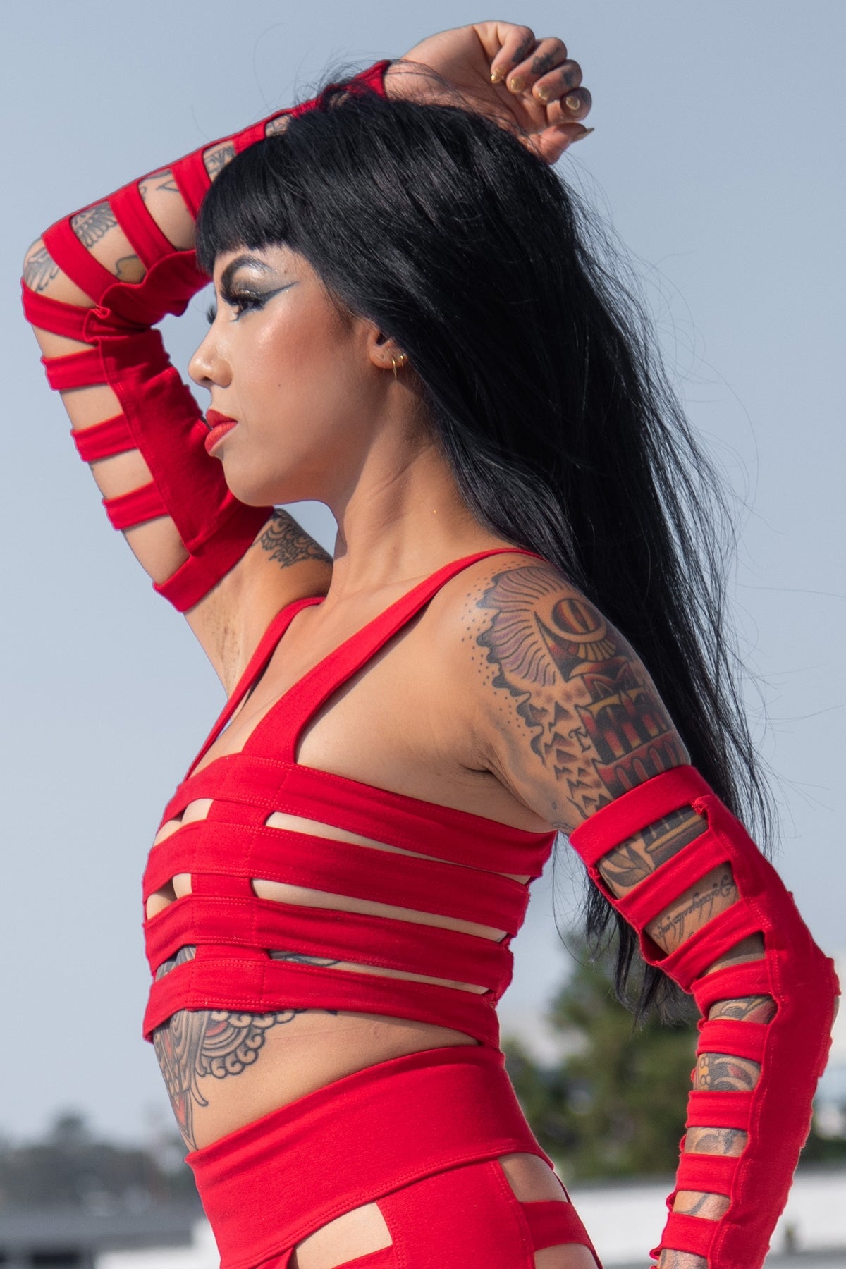 Cage Bra - cotton