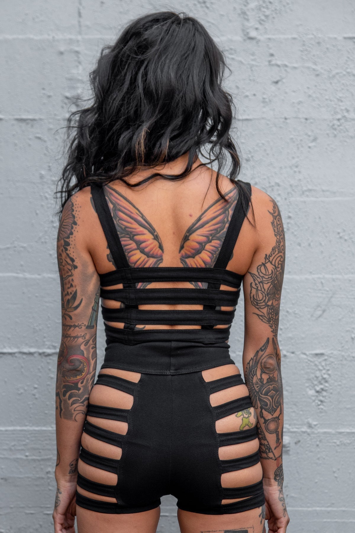 Cage Bra - cotton