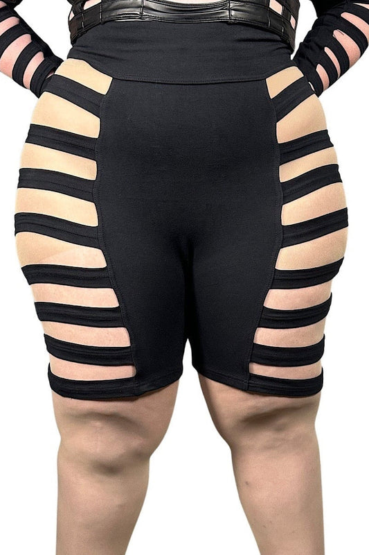 Delila Curve Shorts - cotton