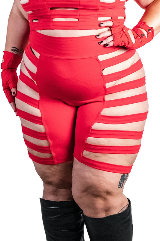 Delila Curve Shorts - cotton