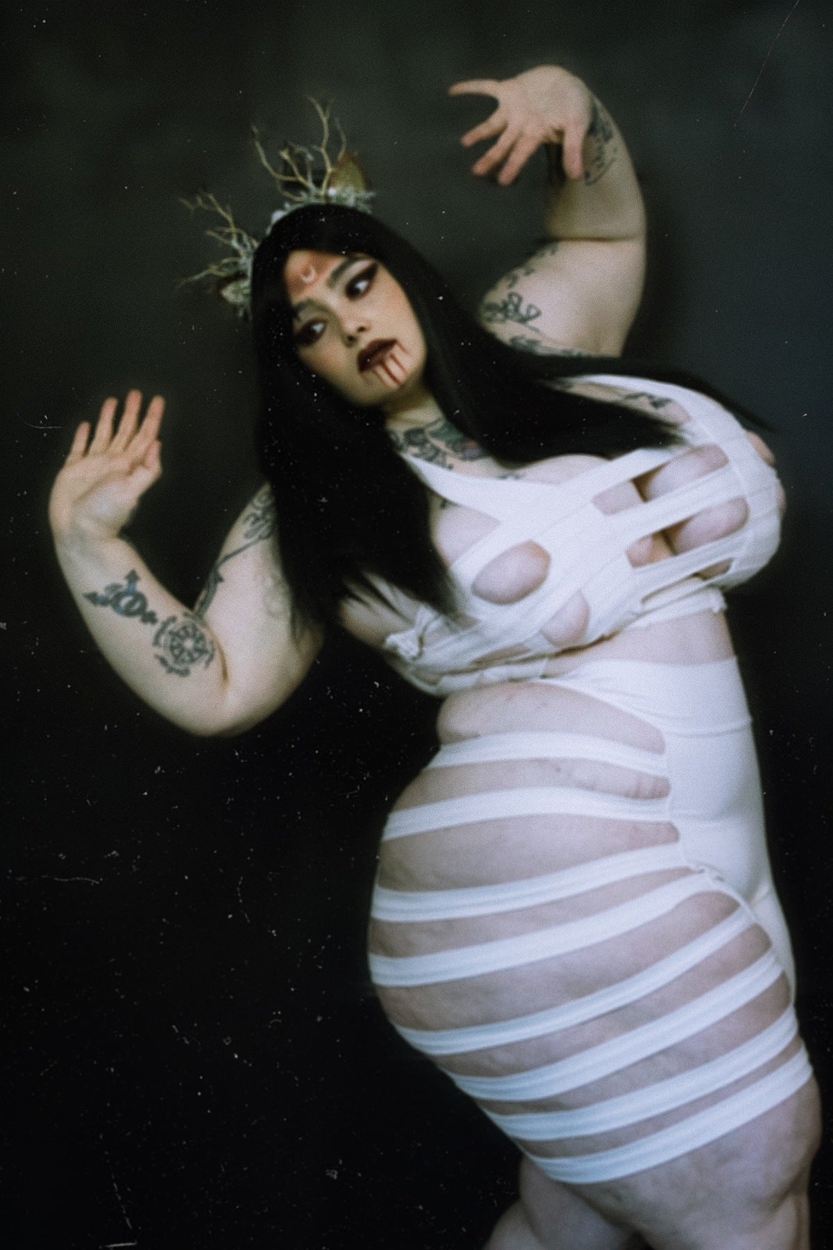 Deluxe Cage Bra - nylon